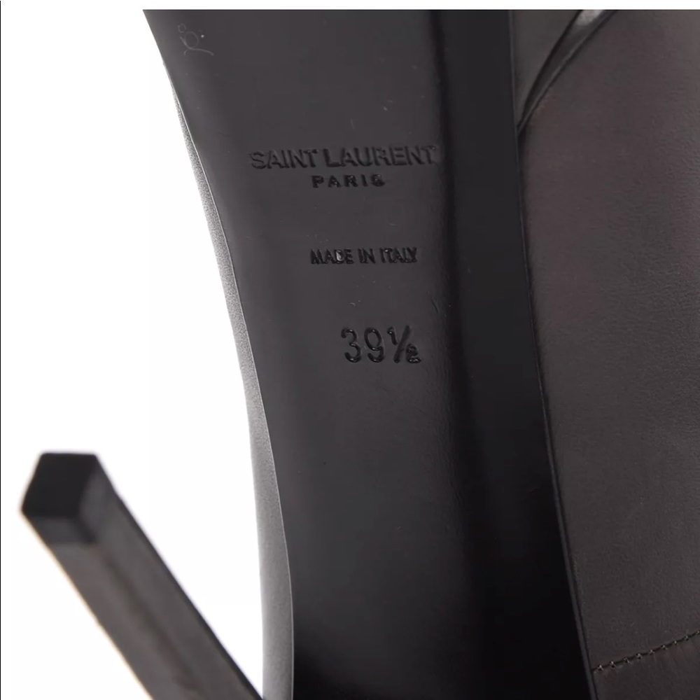 SAINT LAURENT CapToe Janis 105 Platform 39.5 ysl - Picture 8 of 8